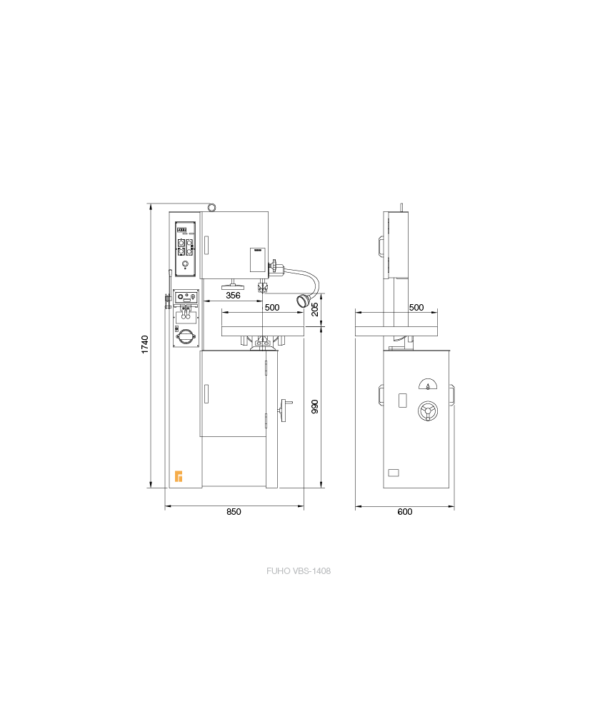 14" Vertical Bandsaw：圖片 2