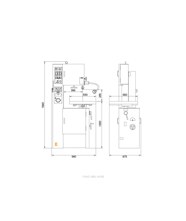 16" Vertical Bandsaw：圖片 2