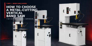 FUHO 14-inch, 20-inch and 36-inch metal-cutting vertical band saw comparison